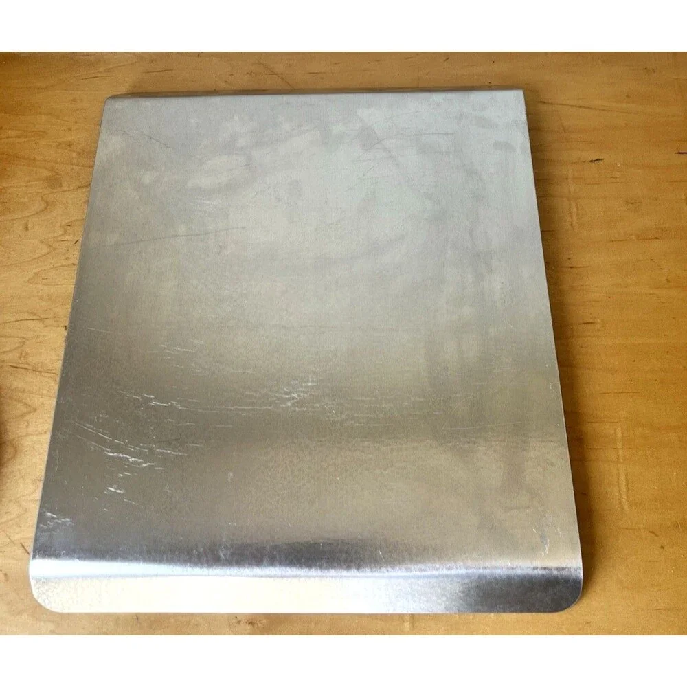 Vtg Doughmakers Cookie Sheet & 4 Set 8-Inch Pebble Pattern Personal Pizza Pans